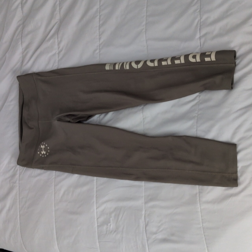 Under Armour Compression Leggings Medium Olive/Army Green